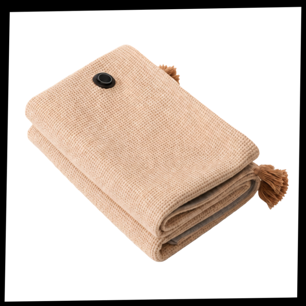 Cozy Hands-Free USB Heated Shawl Blanket - Ozerty