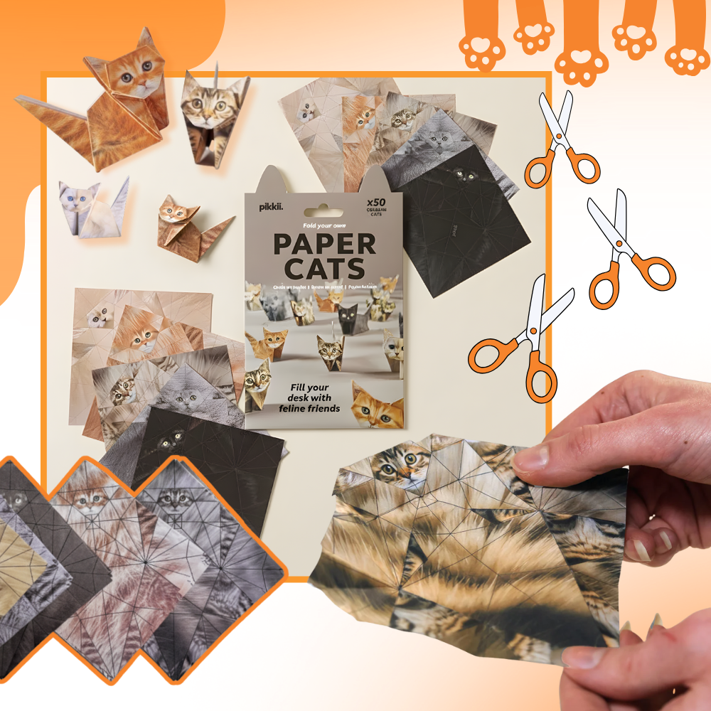 3D Pet Origami Paper - Ozerty