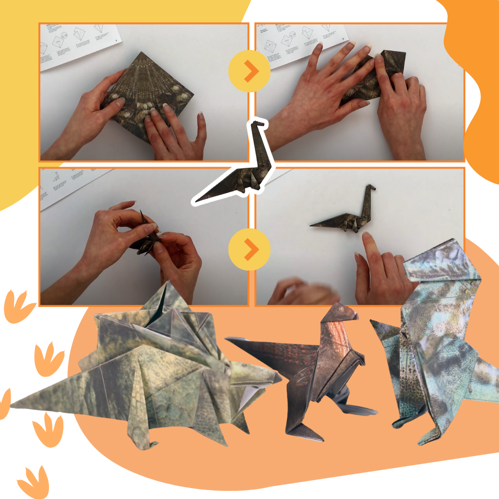 3D Pet Origami Paper - Ozerty