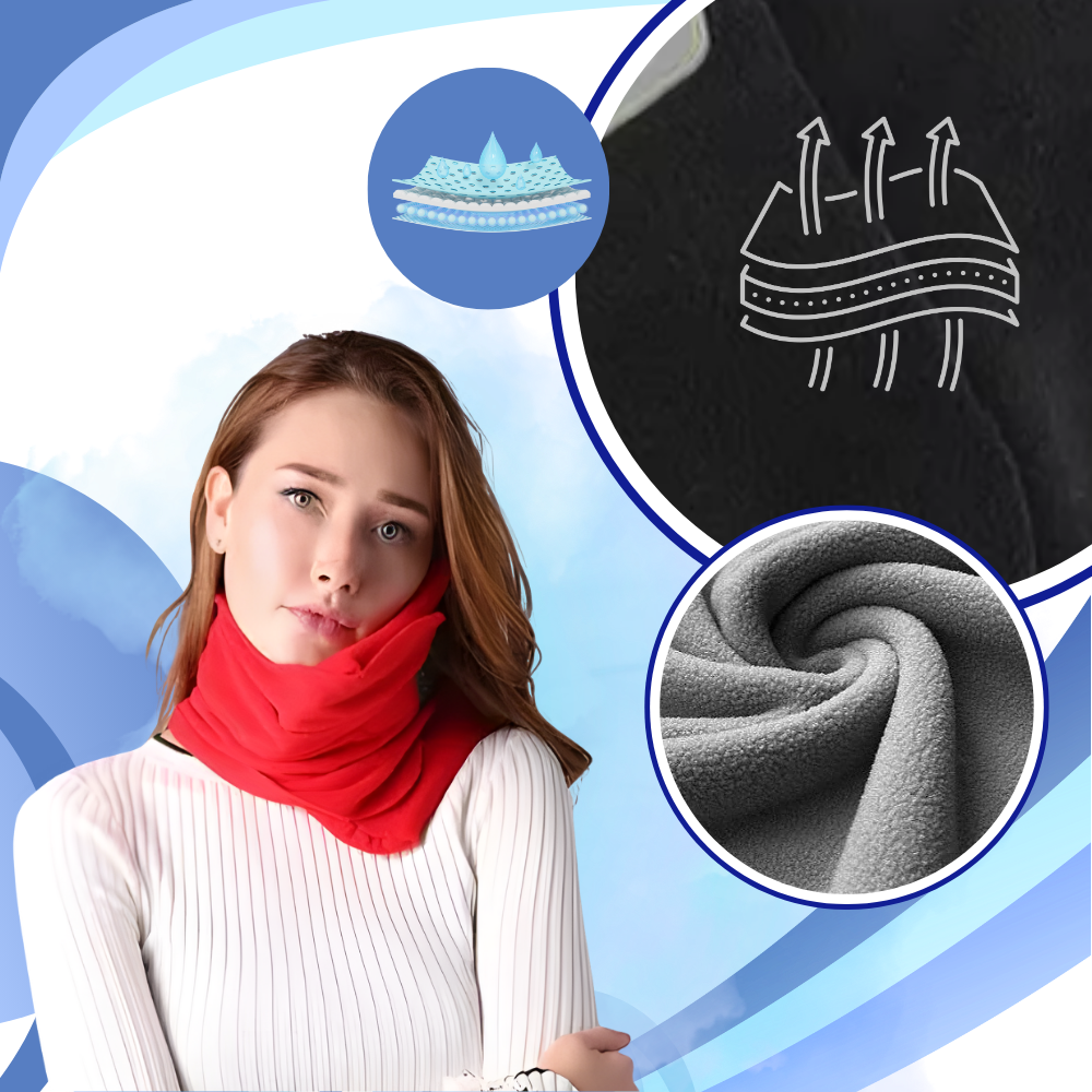 Adjustable Travel Neck Pillow - Ozerty