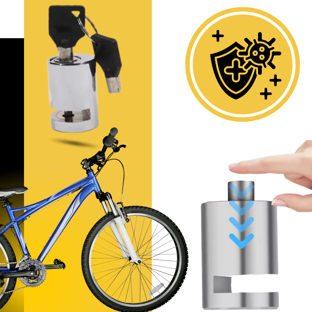 Aluminum Anti Theft Bike Lock - Ozerty