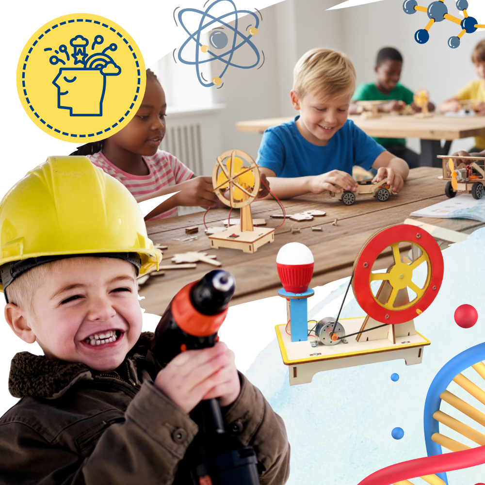 Assembly Wooden Science Toy - Ozerty