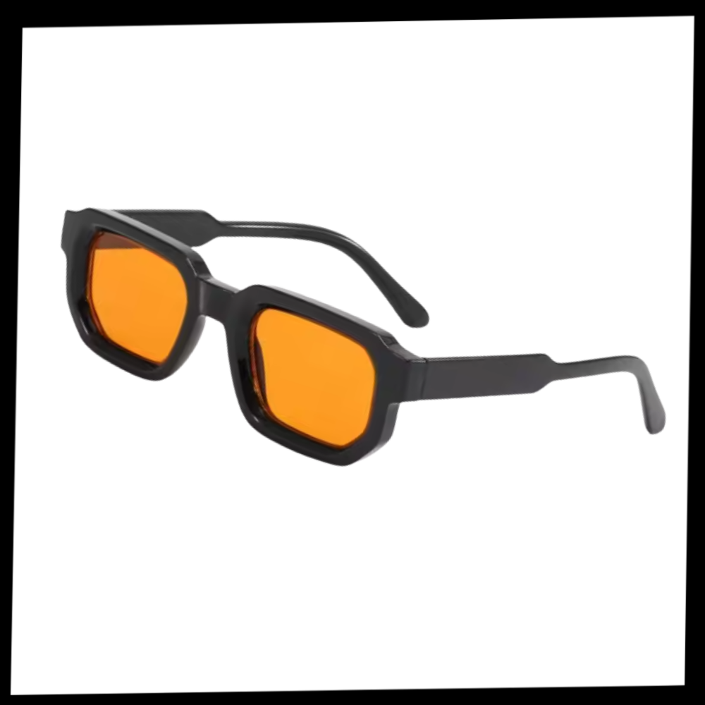 Bold Energy Rectangle UV Sunglasses - Ozerty