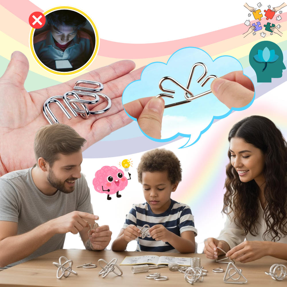 Brain Tease Lock Puzzle - Ozerty