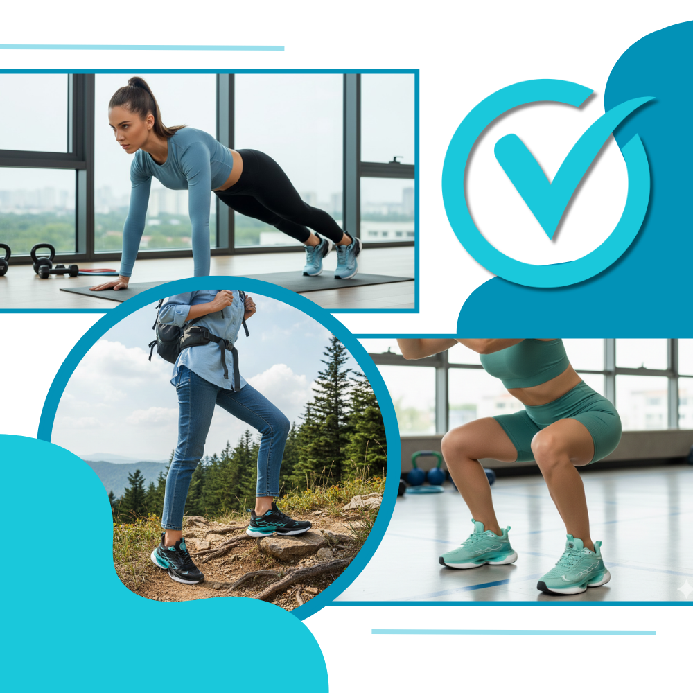 Breathable Cushioned Running Shoes - Ozerty