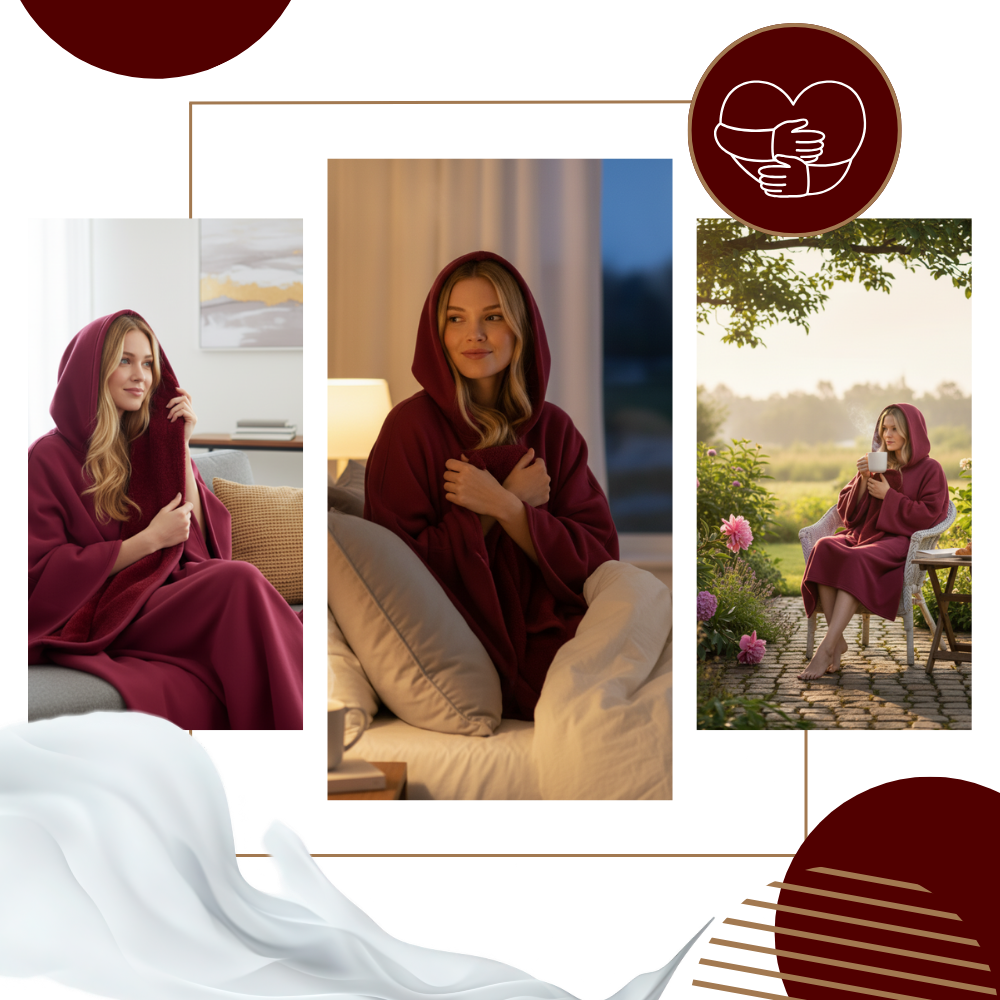 Calming Weighted Cloak Hoodie - Ozerty