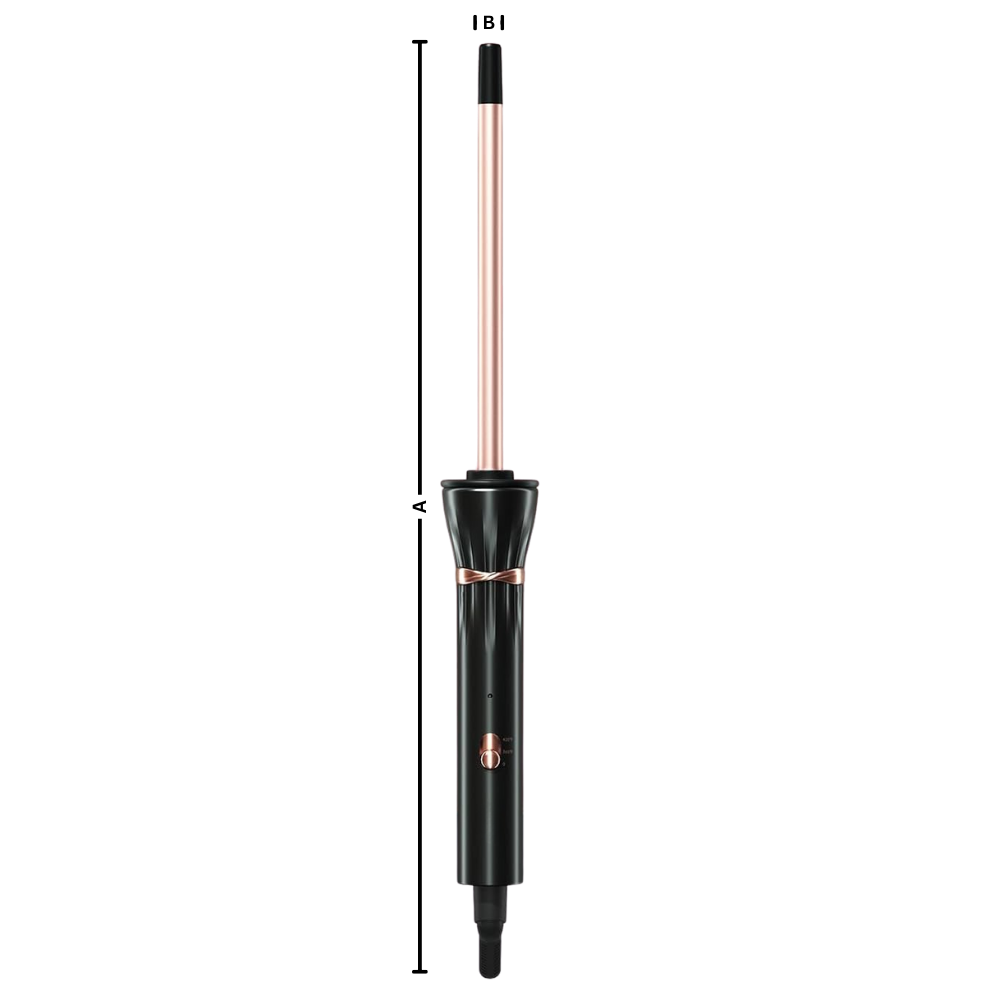 Ceramic Micro Curl Wand - Ozerty