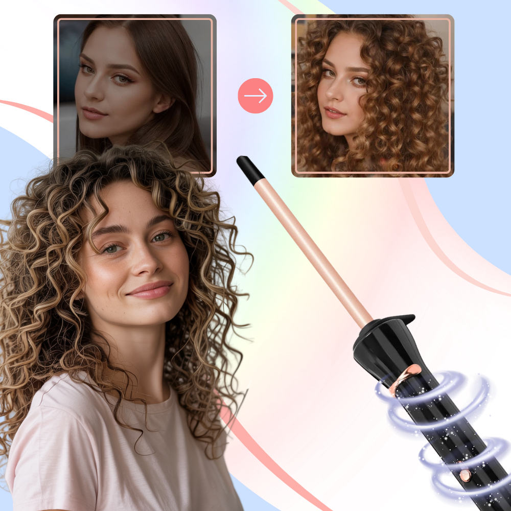 Ceramic Micro Curl Wand - Ozerty