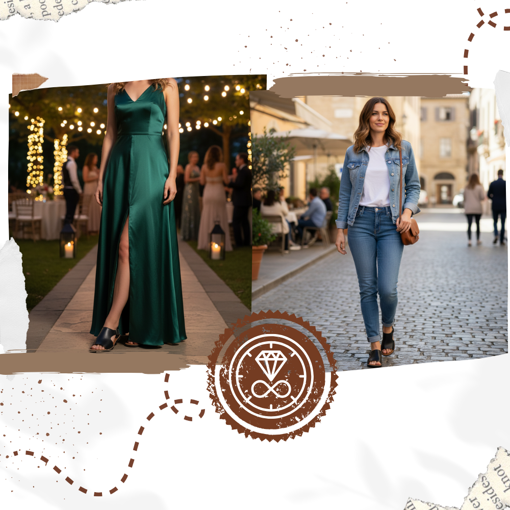 Chic Vintage Orthopedic Sandals - Ozerty