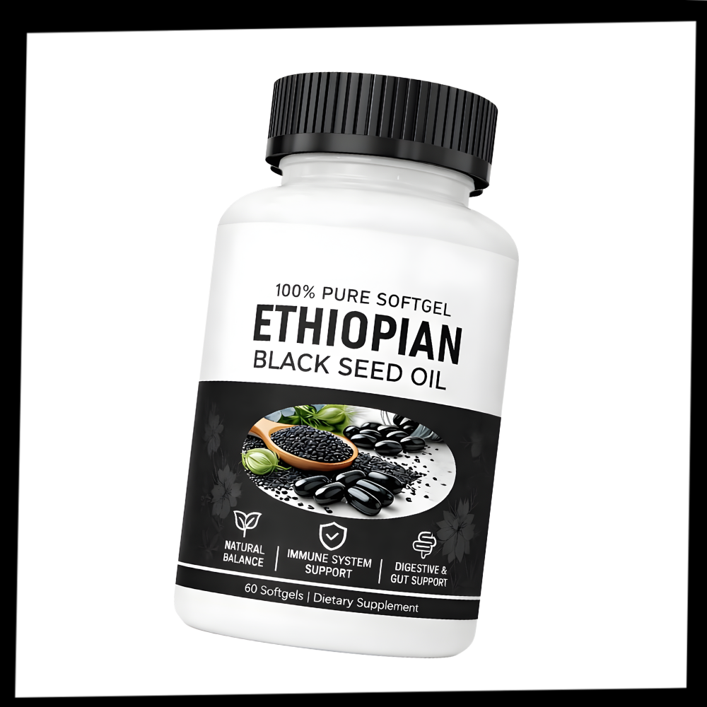 Cold-Pressed Black Seed Oil Capsule - Ozerty