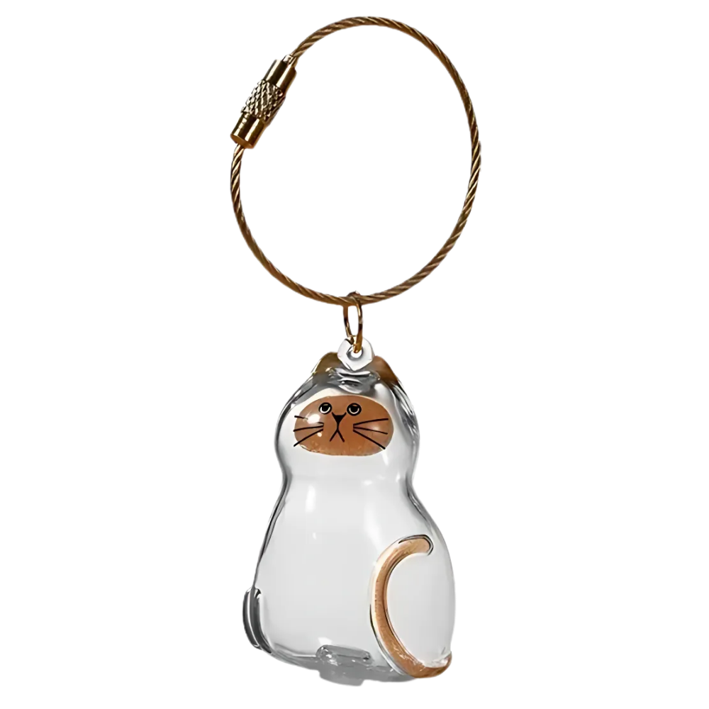 Cute Fluff Fur Capsule -Sleeping Clear - Ozerty