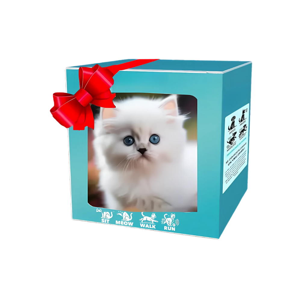 Cute Robotic Puppy Cat -Cat Persian - Ozerty