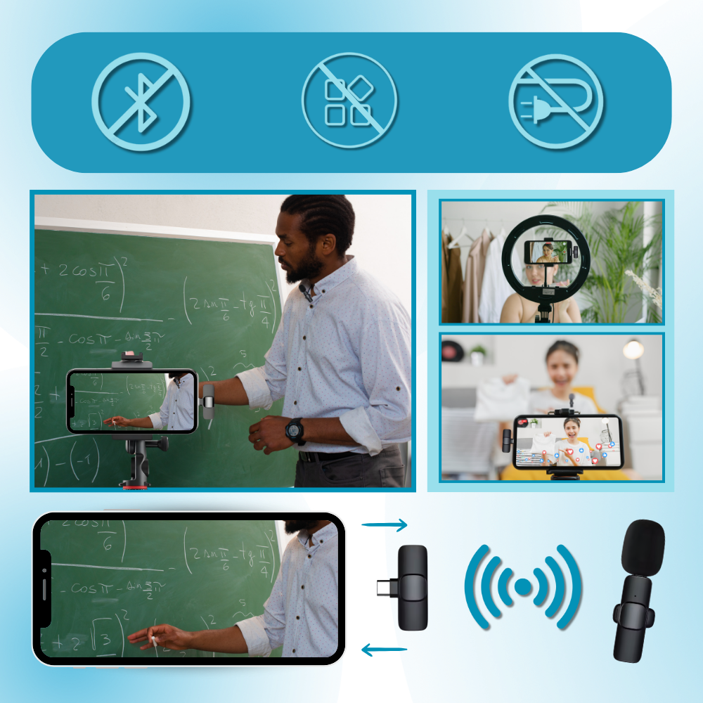 Dual Noise Cancellation Mic - Ozerty