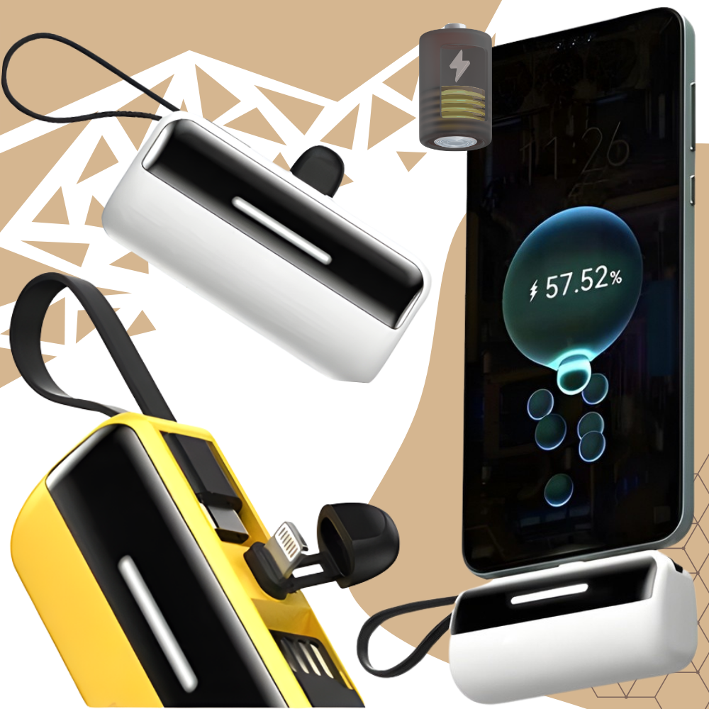 Efficiently Reliable Mini Stand Power Bank - Ozerty