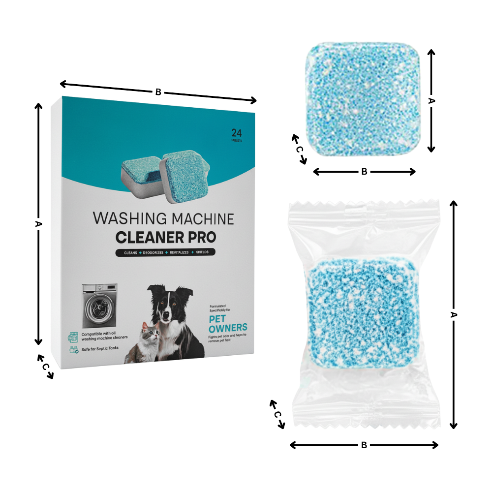 Enzyme Washing Machine Tablets - Ozerty