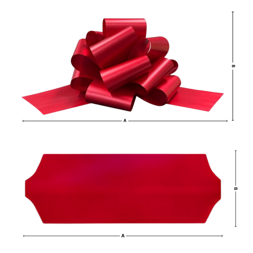 Festive Easy Assembly Ribbon Bows - Ozerty