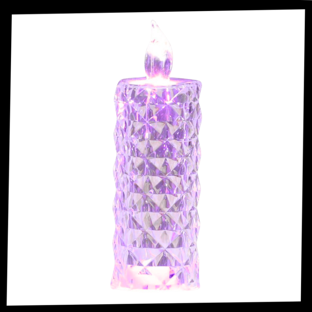 Flameless Crystal Candle Lamp - Ozerty