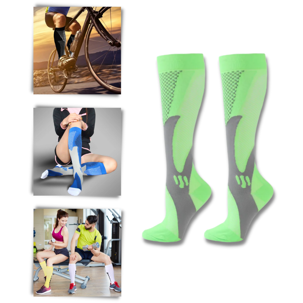 Functional & Stylish Compression Socks - Ozerty