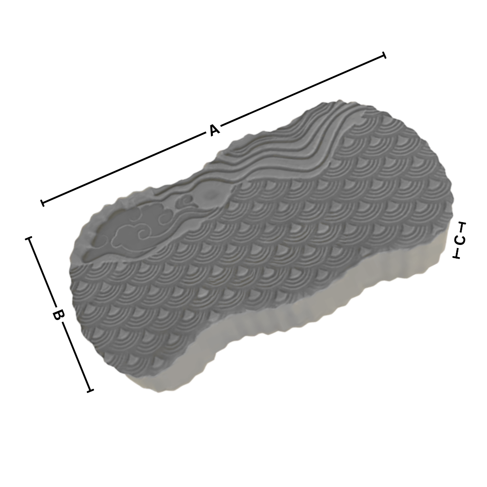 Gentle Exfoliating Bath Sponge - Ozerty