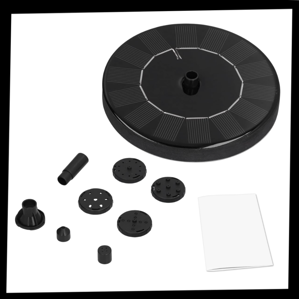 Instant Charm Garden Floating Solar Fountain - Ozerty