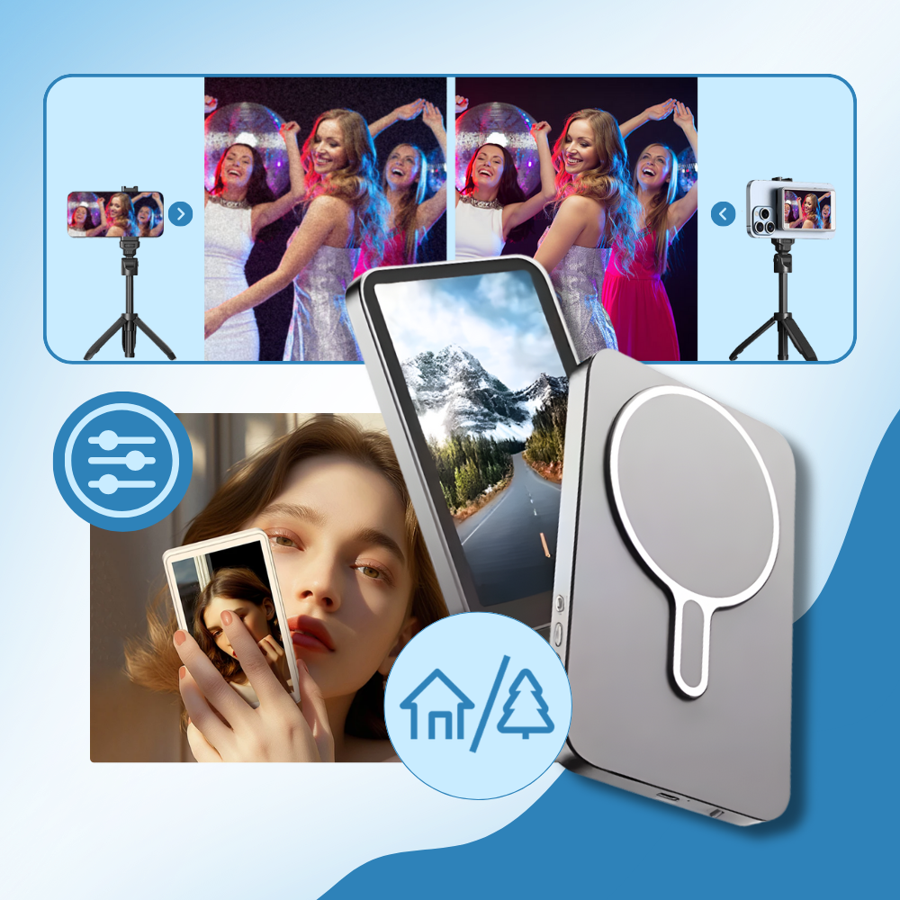 Magnetic Selfie Phone Monitor - Ozerty