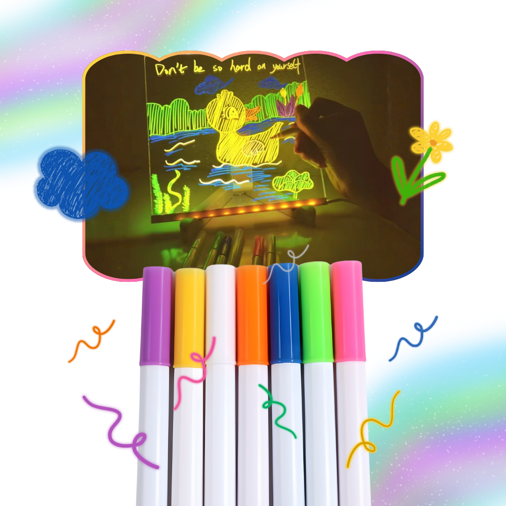 Mesmerizing LED Note Board - Ozerty