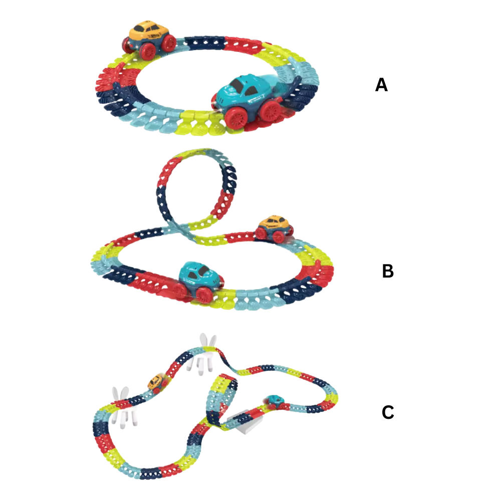 Mini Roller Coaster Race Track - Ozerty