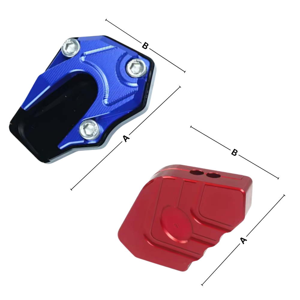 Motorcycle Alloy Kickstand Combo - Ozerty