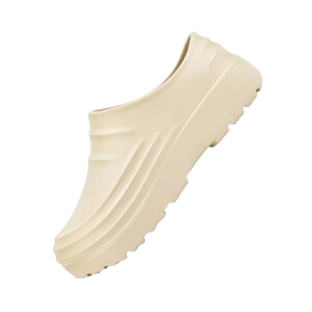Ortho Work Clogs  -Cream - Ozerty