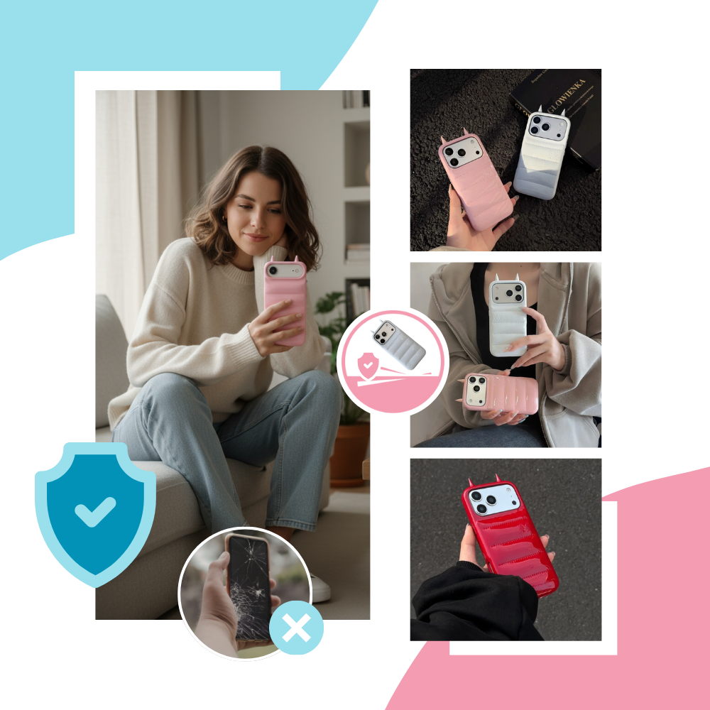 Puffer Horn Phone Case - Ozerty