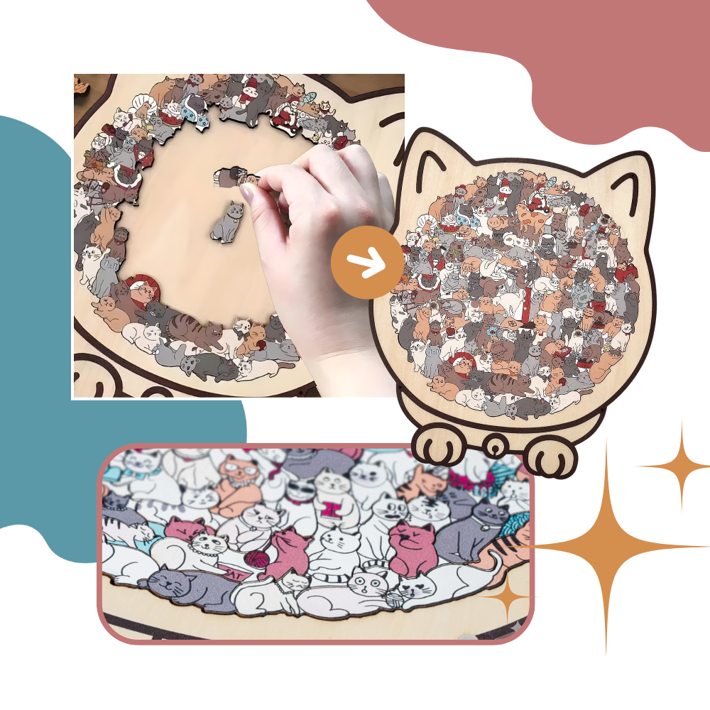 Relaxing Jigsaw Cat Puzzle - Ozerty