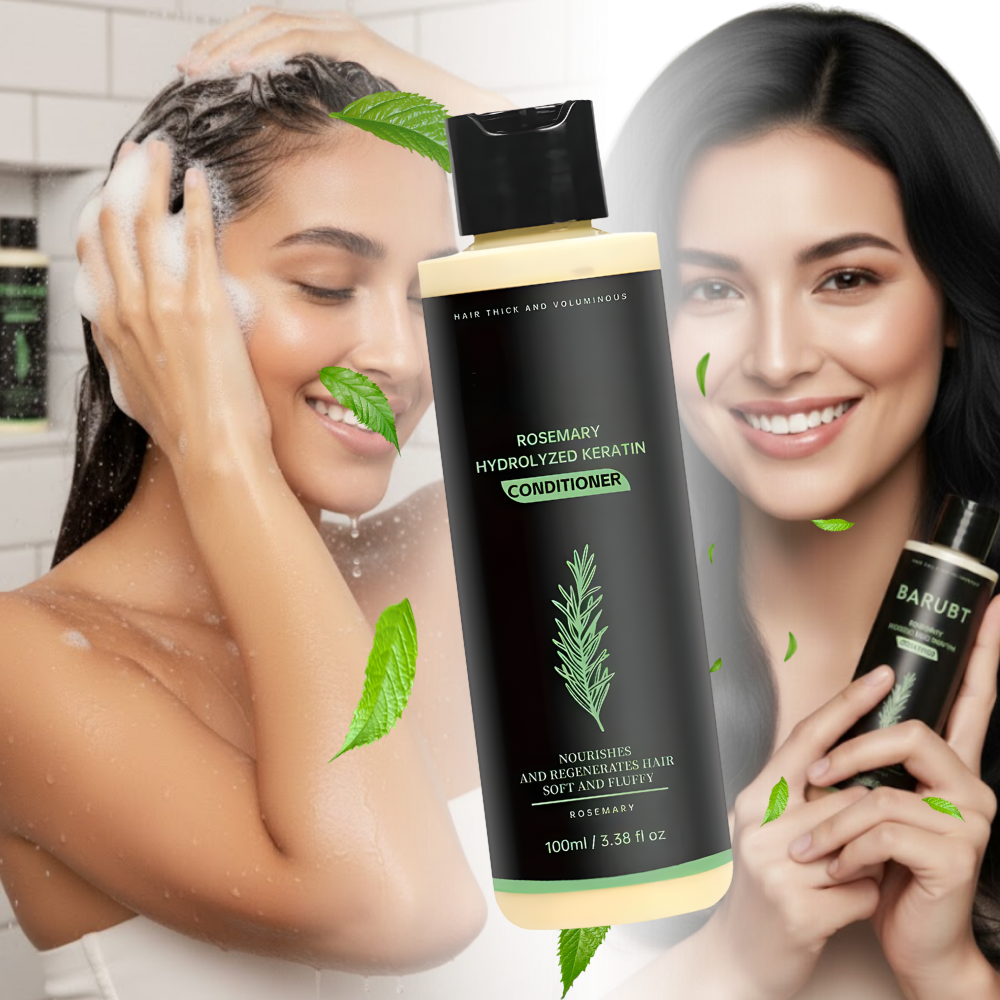 Rosemary Hydrolyzed Keratin Shampoo - Ozerty