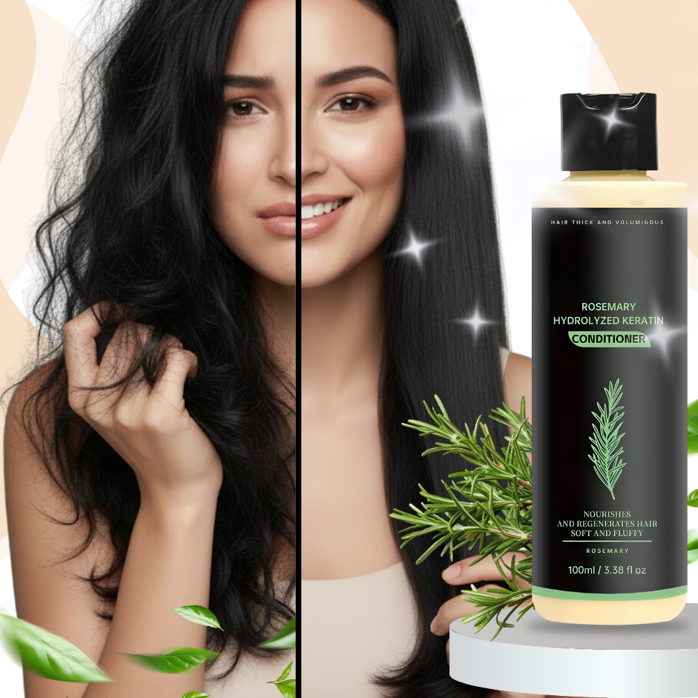 Rosemary Hydrolyzed Keratin Shampoo - Ozerty