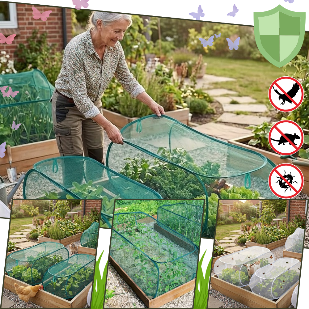 Secure Breathable Mesh Plant Cover - Ozerty