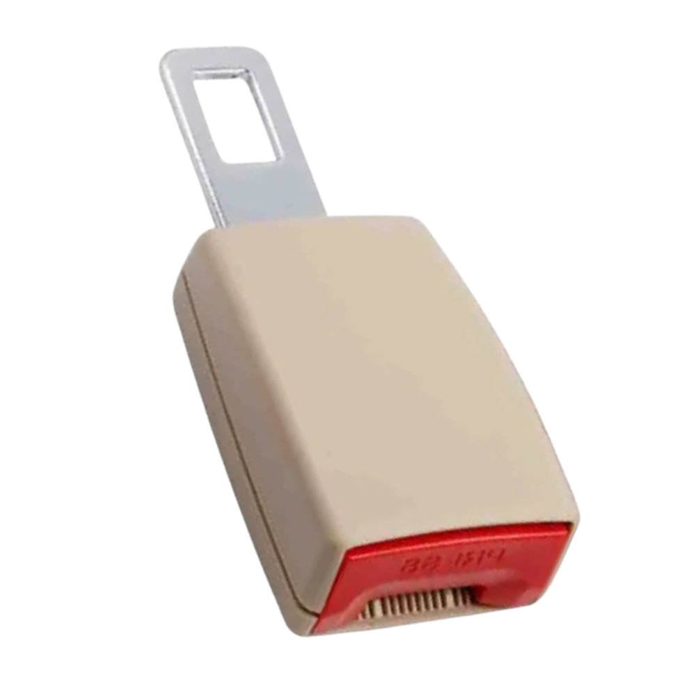 Secure Locking Seatbelt Extender -Beige - Ozerty