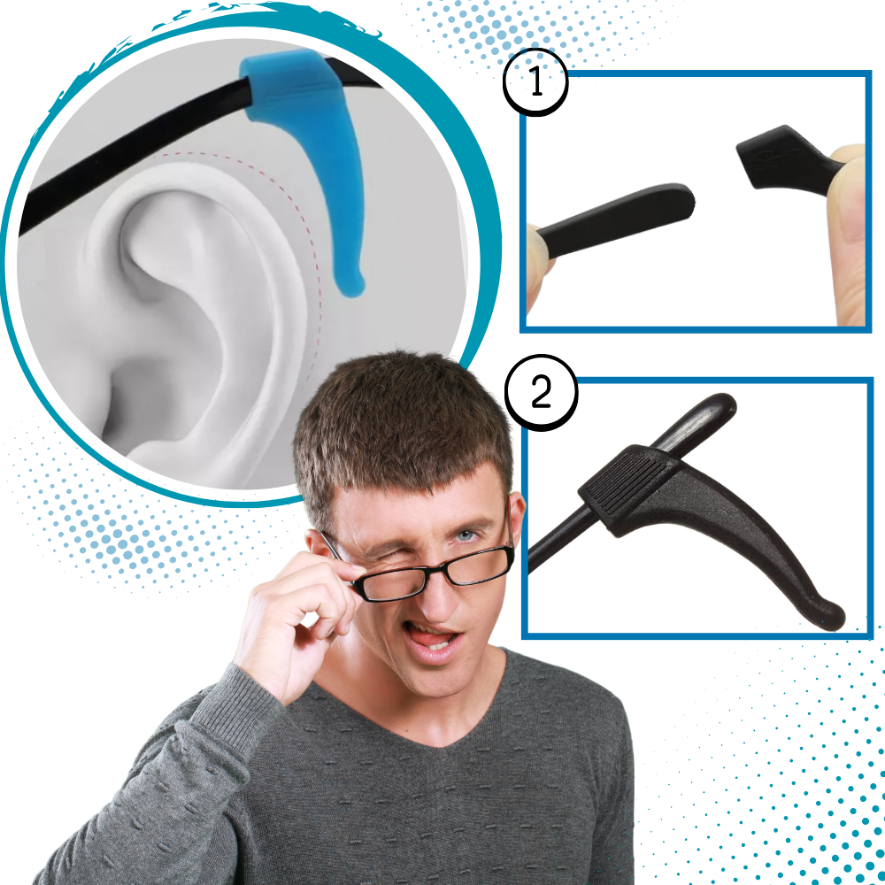 Secure Temple Glasses Pads - Ozerty