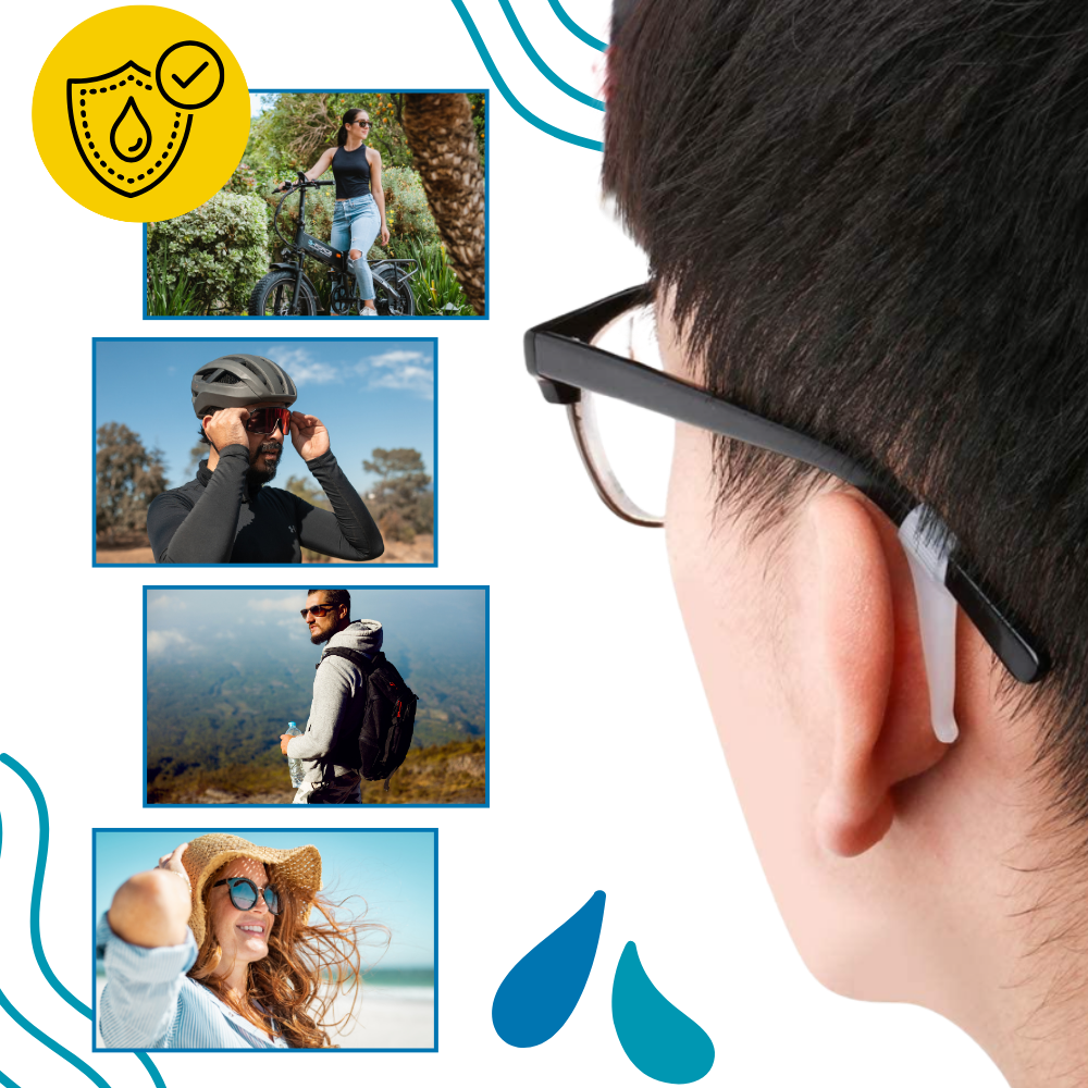 Secure Temple Glasses Pads - Ozerty