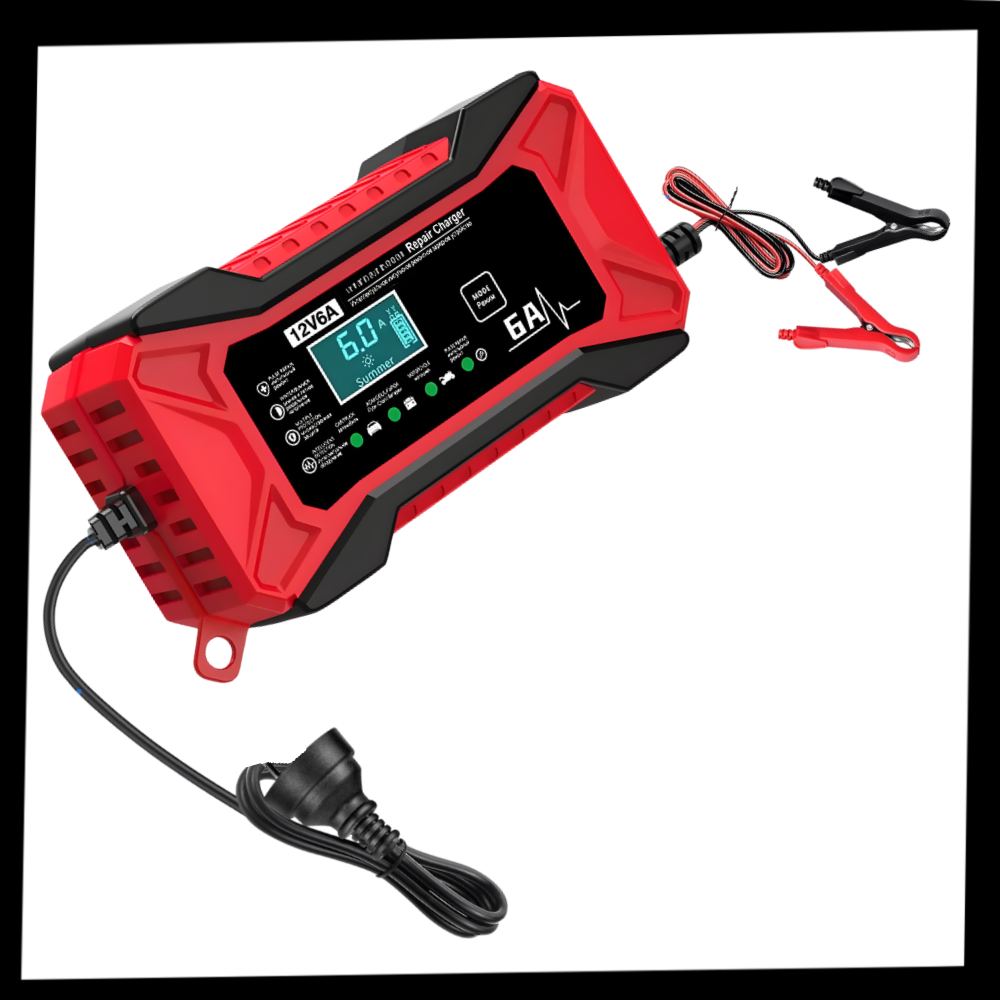 Smart 12V Battery Revive Charger - Ozerty