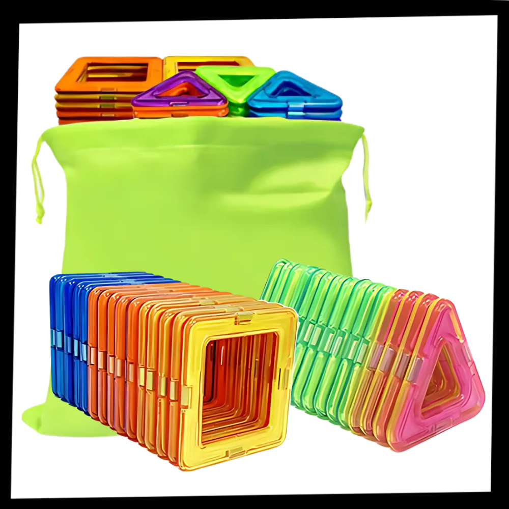 Snap & Build Magnetic Blocks - Ozerty
