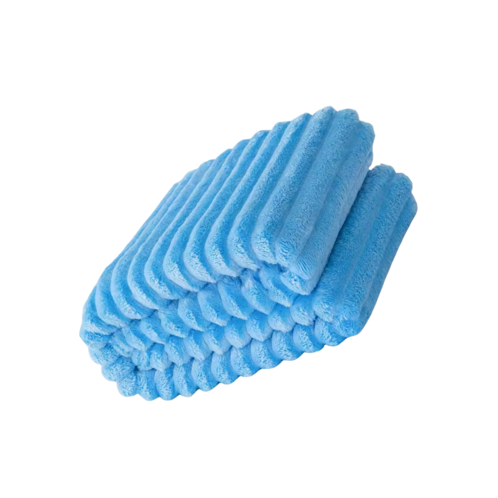 Soft & Cozy Flannel Blanket -Sky Blue - Ozerty