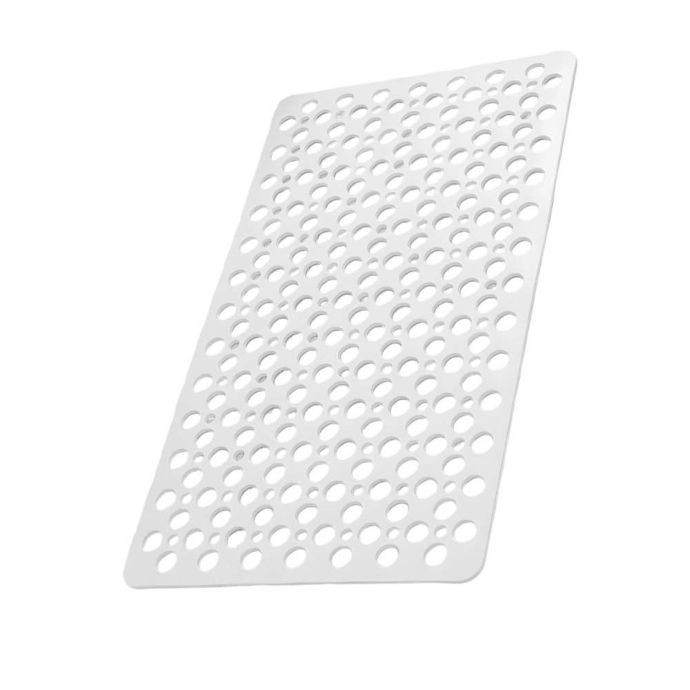 Soothing Safety Bath Mat -White - Ozerty