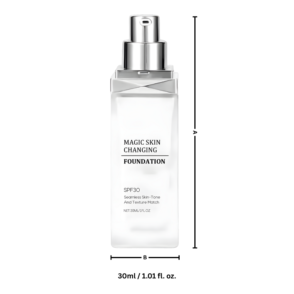 SPF 30 Color Changing Foundation - Ozerty