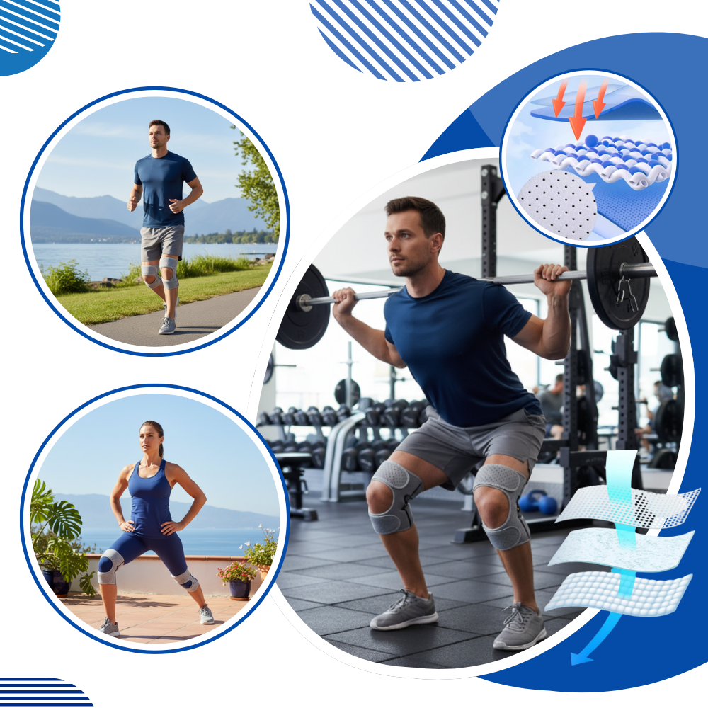 Spring Rebound Knee Brace - Ozerty