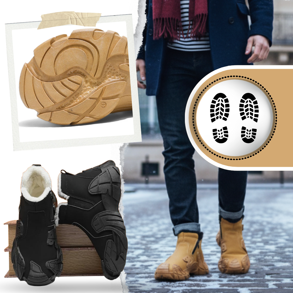 Stylish Waterproof Men's Boots - Ozerty