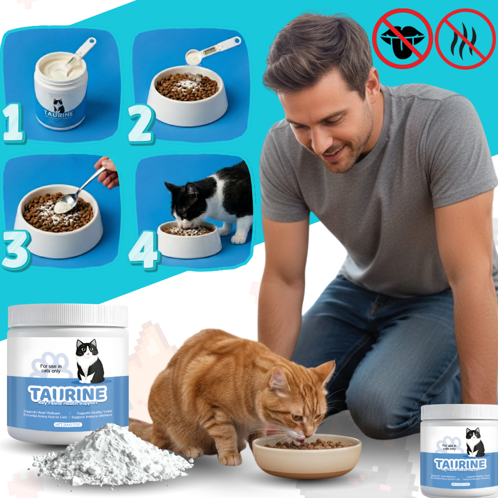 Taurine Cat Support Supplement - Ozerty