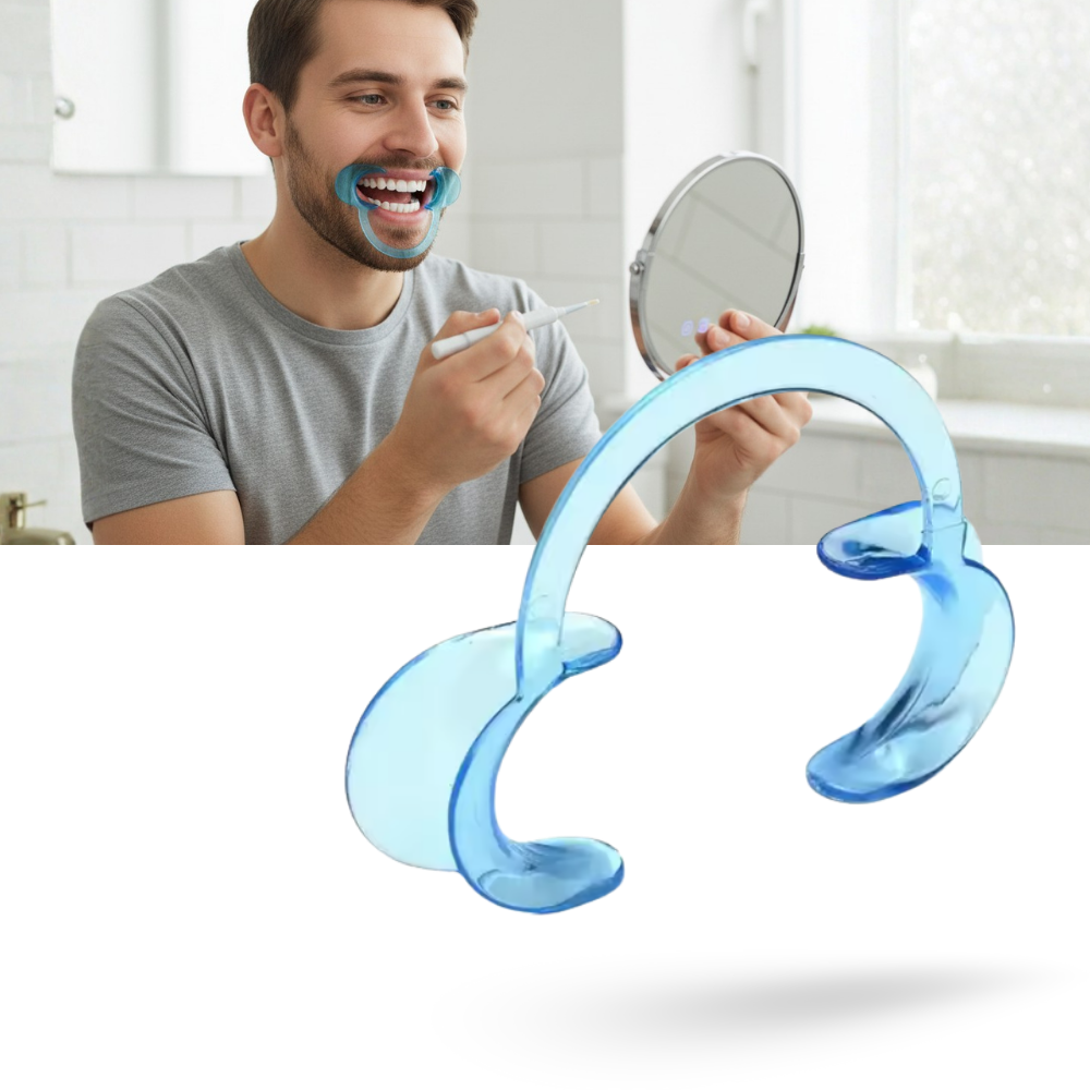 Transparent C-Shape Mouth Opener - Ozerty