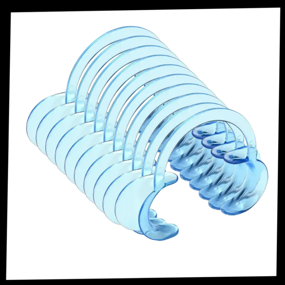 Transparent C-Shape Mouth Opener - Ozerty