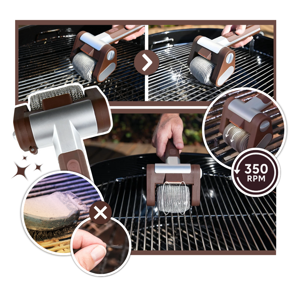 Turbo Cleanse Grill Brush - Ozerty