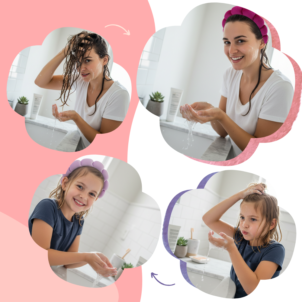 Velvet Skincare Headband - Ozerty