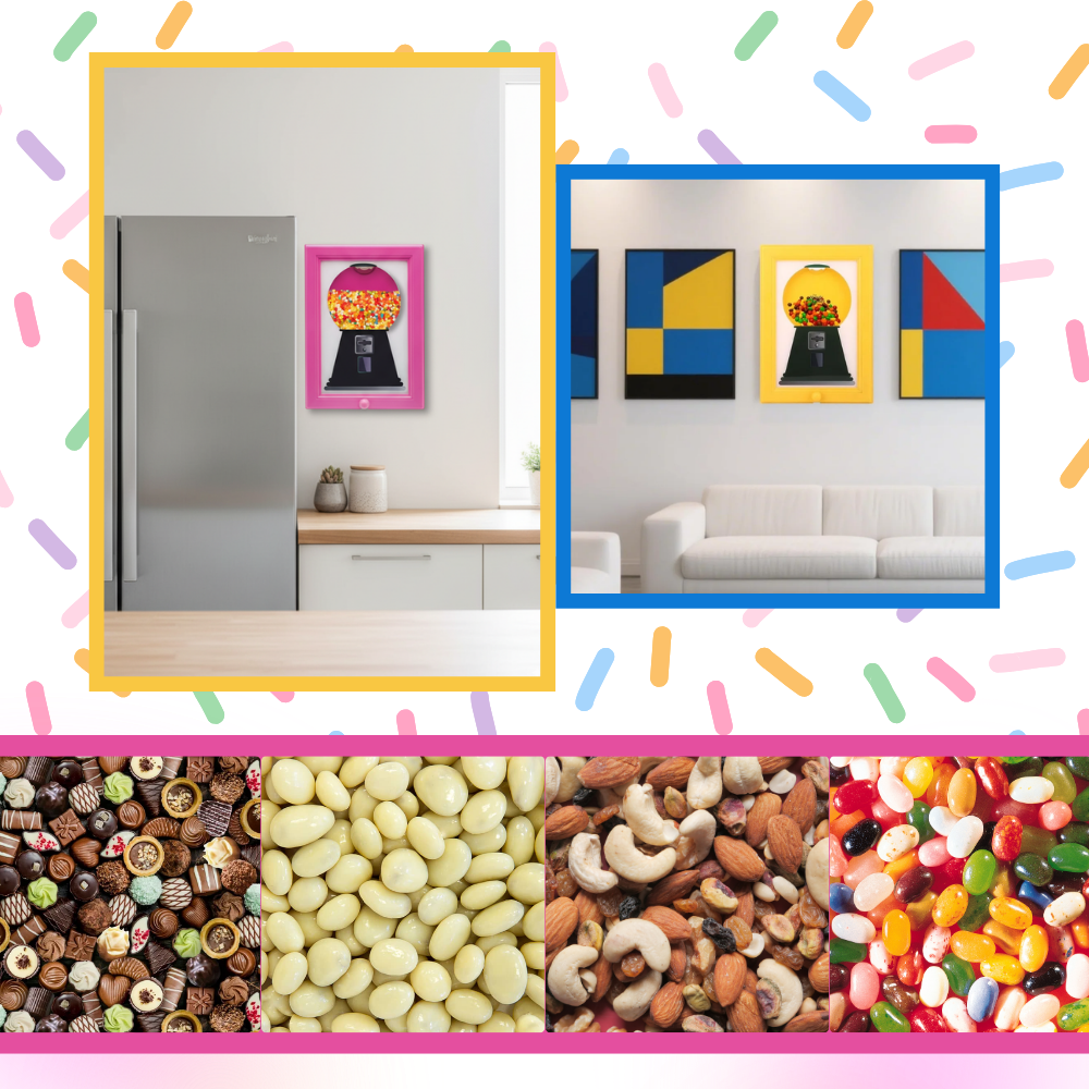 Wall-Mounted Candy Frame Dispenser - Ozerty